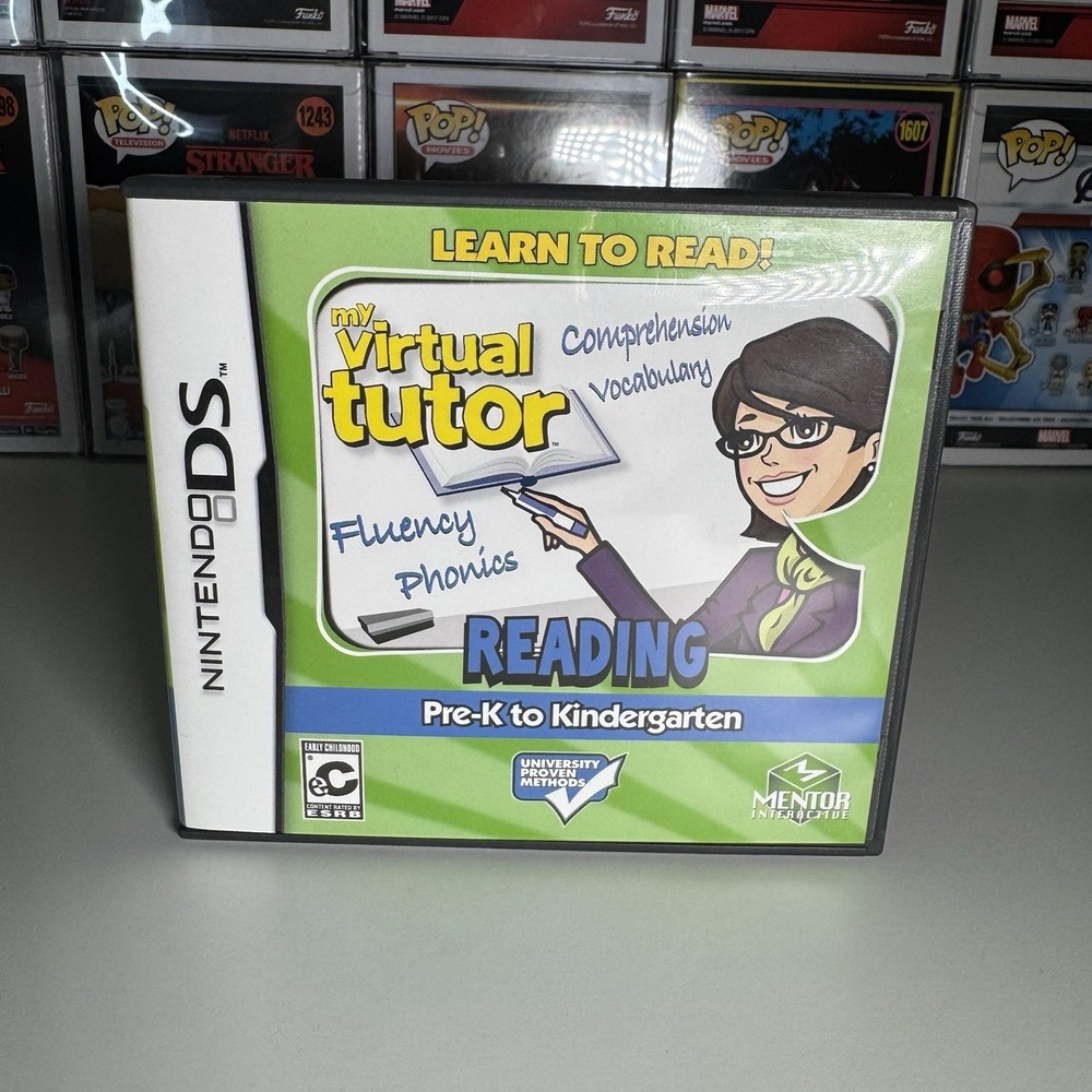 MY VIRTUAL TUTOR: READING K TO 1ST GRADE | NINTENDO DS | TESTED